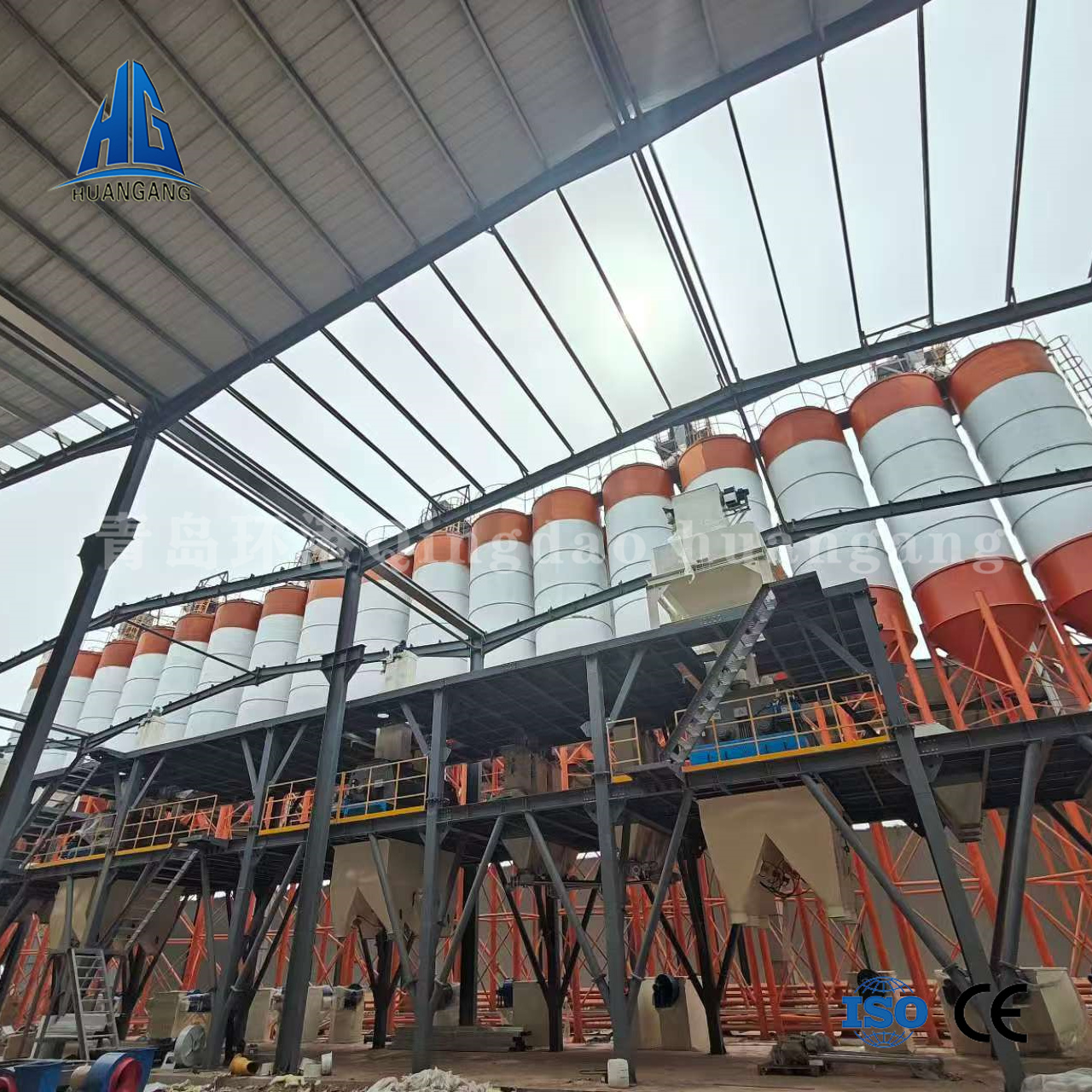 干粉砂漿設(shè)備攪拌站